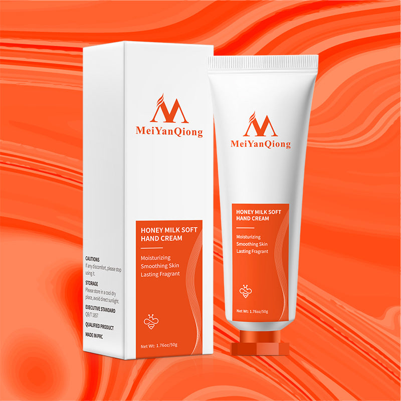 MeiYanQiong Honey Milk Soft Hand Moisturizing Cream Nourishing the Skin