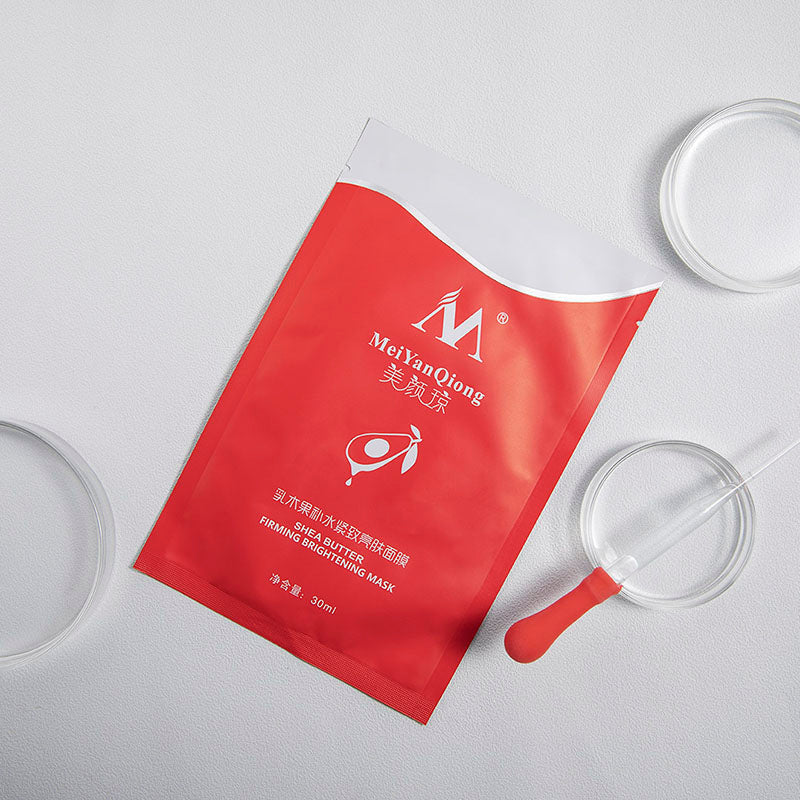 MeiYanQiong SHEA BUTTER FIRMING BRIGHTENING MASK 10PCS